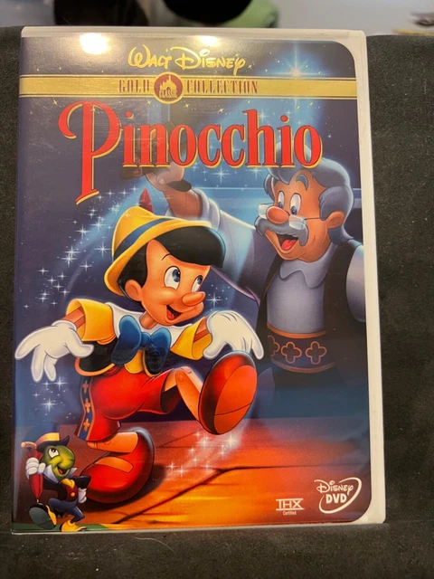 Pinocchio - Dvd 1999 Gold Collection Edition, Disney