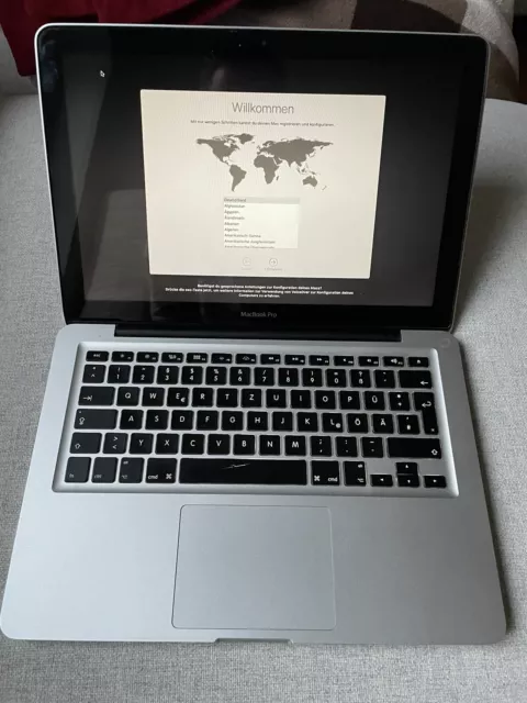 Apple MacBook Pro 13 Zoll Mitte 2012 i7 2.9 8 GB RAM 240 SSD (DVD-Drive Defekt)