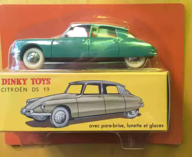 Die Cast " Citroen DS 19 " Deagostini DINKY Toys (Atlas) Échelle 1-43