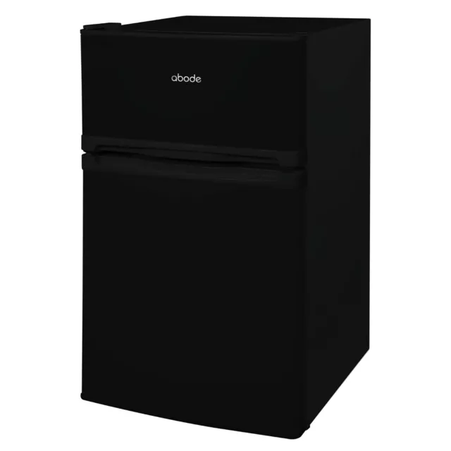 Abode Under Counter Fridge Freezer AUCFF48B 85L Black Freestanding, LED Light