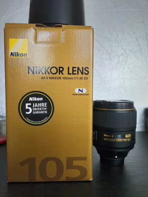Nikon Nikkor AF-S 105 mm F/1.4 E ED Objektiv