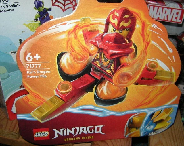 Power Dragon Rising LEGO 71777 NINJAGO Dragons Rising 's Kai's Dragon Power Spin 6+ ans ...
