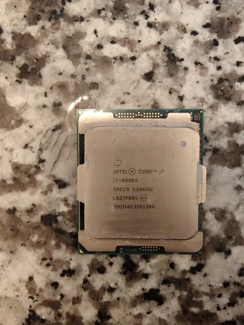動作未確認】Intel Core i7-9800X LGA2066 動作未確認】Intel Core i7