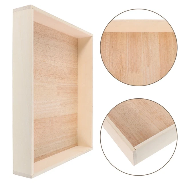 KYYGKY 2 PCS Bac à Sable Avec Couvercle Bac à Sable En Plastique Bac Sensorielle Enfant Avec Poignée Portable Plateau Plastique Rectangulaire 38 X 25