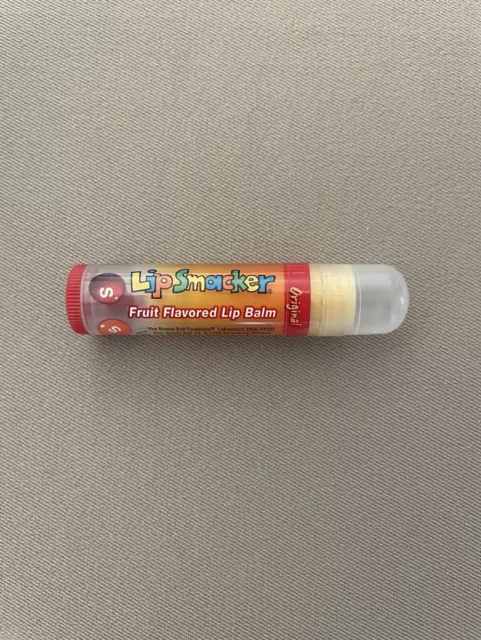 .14 Oz Lip Smackers Original Skittles Lemon Flavored Lip Balm By Bonnie Bell~New