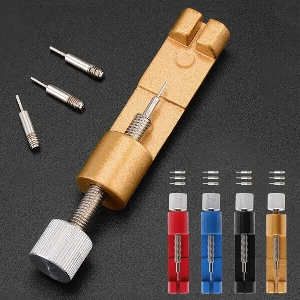 Link Remover Tool Metal Adjuster Watch Strap Bracelet Link Split Pin Removal Kit