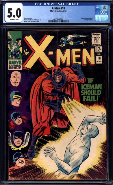 Marvel's X-men #18 CGC 5.0 (1966)