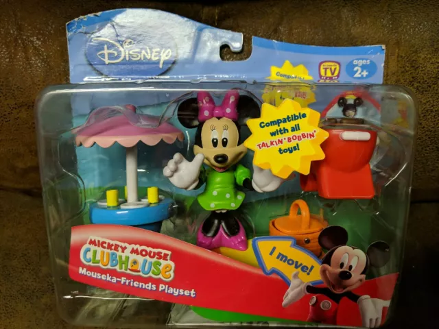 Disney Mickey Mouse Clubhouse Deluxe Playset Ages 2+ Toy Play Dollhouse  Minnie