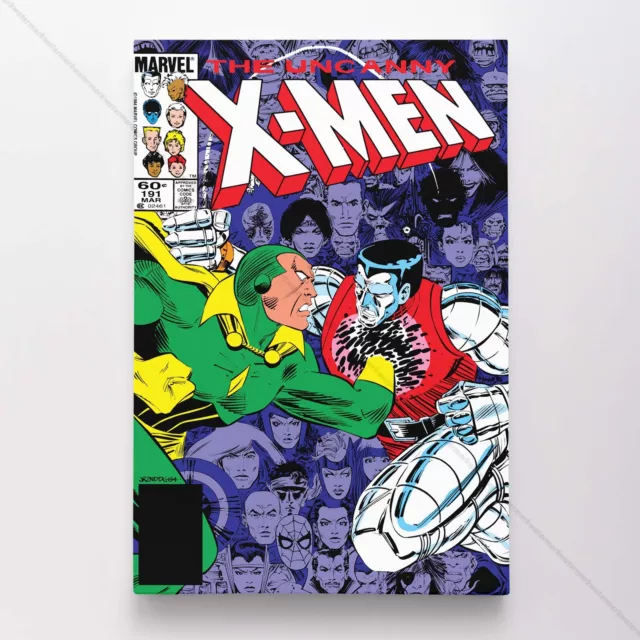 Uncanny X-Men Poster Canvas Vol 1 #191 Xmen Marvel Comic Book Art Print
