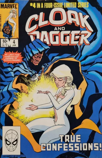 Marvel Comics Cloak and Dagger #4 of 4 Issue Limited Series  Jan 1983 
