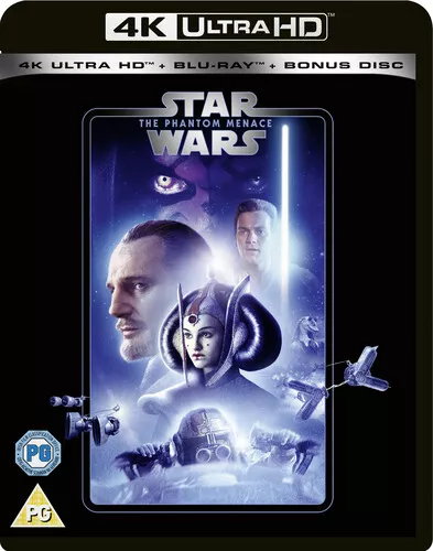 Star Wars: Episode I - The Phantom Menace Blu-ray (2020) Liam Neeson, Lucas