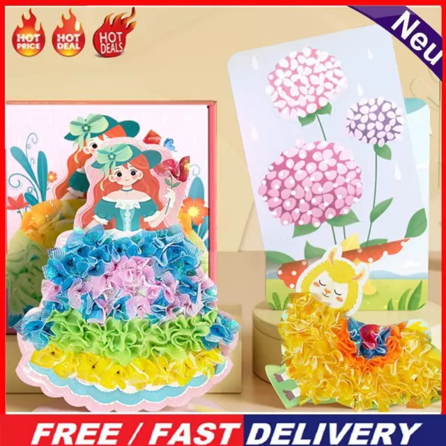 Hand-Painted Toys Gift Handmade DIY Poke Toys for Girls (Fantasy World)