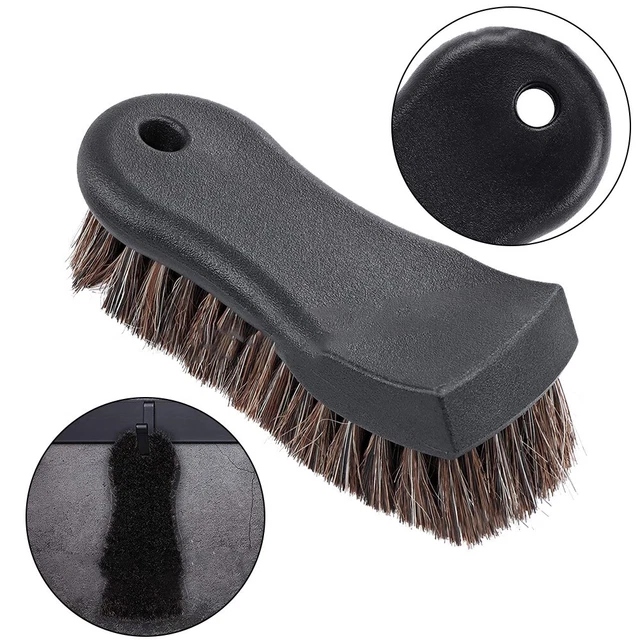 Kit Nettoyage Habitacle Jimkply Lot 2 Brosses Détail Intérieur Voiture - Pour Tableau De Bord, Aérations - Avec étui Protection Brosse Détail Intérieur Voiture