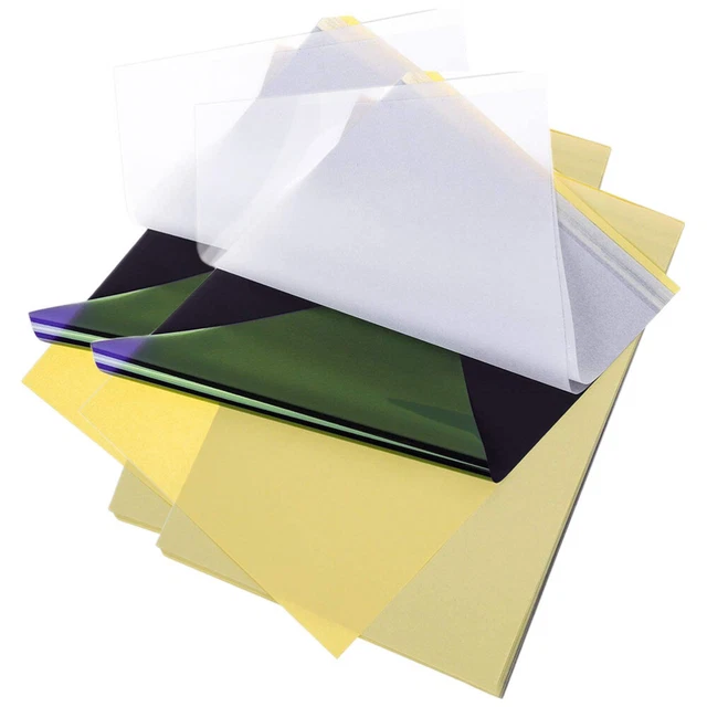 Lot De 100 Feuilles De Papier Transfert A4 Pour Tatouage