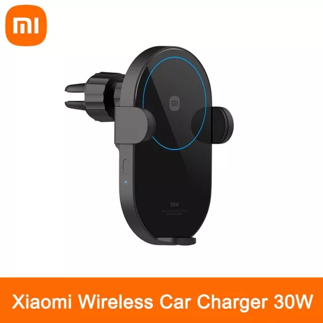 Xiaomi 30W Qi Auto Wireless Ladegerät Infrarot Sensor Telefonhalter Schwarz