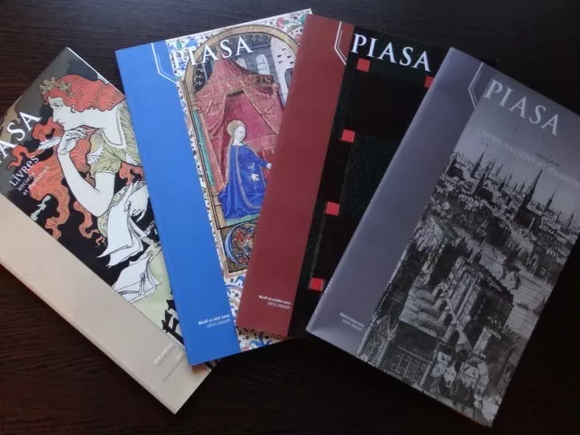 Lot 4 Catalogues de vente PIASA Livres anciens & modernes illustrés...