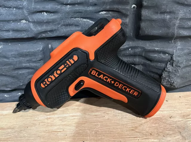 Roto bit black hotsell and decker charger