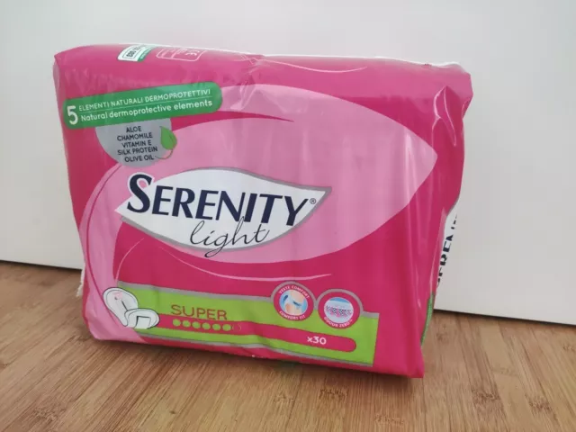 Serenity Light Lady Super  - Scatola Da 8 Confezioni , 240 Assorbenti