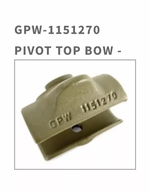 M.V. Spares GPW-1151270 PIVOT TOP BOW - GPW