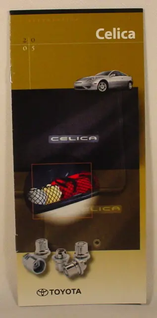 2005 Toyota Celica Accessories Brochure - Original