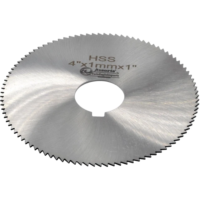Assorts HSS Slitting Saw 4"x 1 MM x 1" Bore