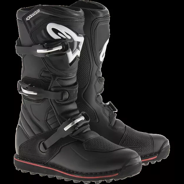 Alpinestars Tech T Boots Black Red - Kostenloser Versand!