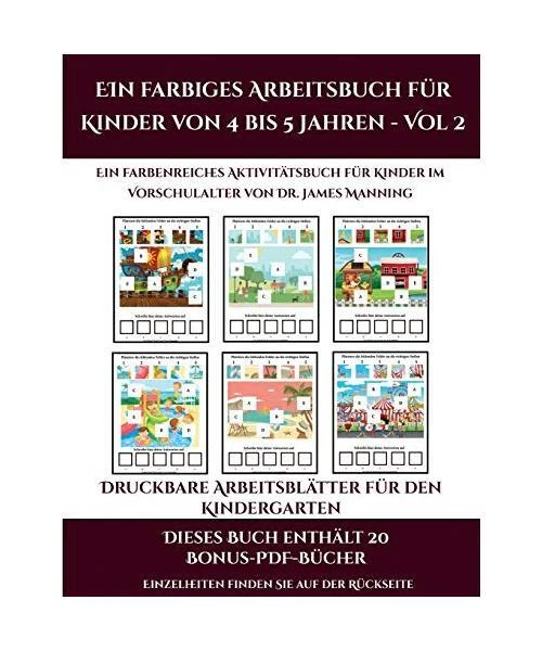GER-DRUCKBARE ARBEITSBLATTER F (Druckbare Arbeitsblätter Für Den