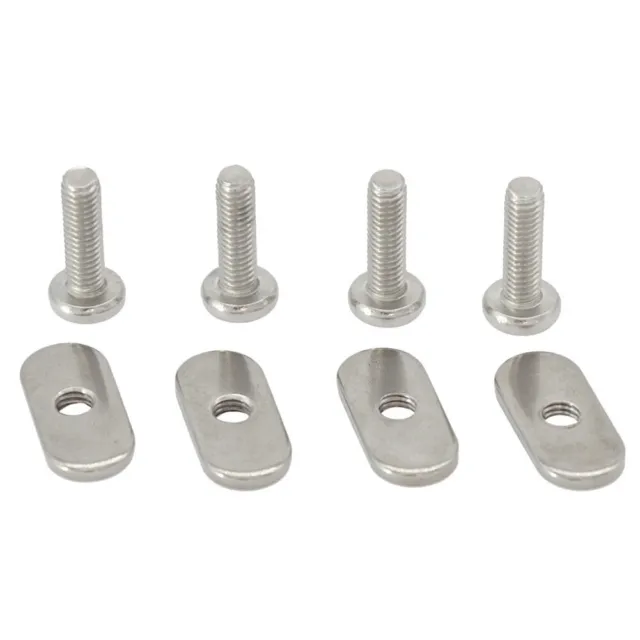 Track Nut M6 Silver Accessories Track Slider Nut Brand New High Quality