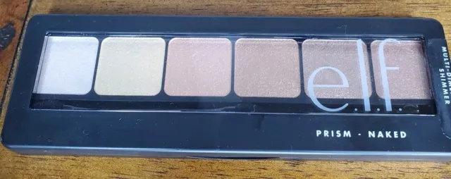 ELF Multi-Dimensional Shimmer Prism-Naked Eyeshadow Palette Compact Cosmetics