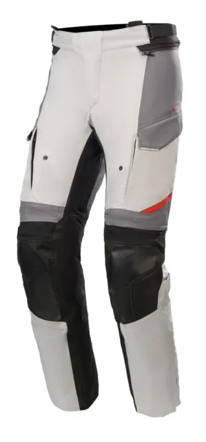 Moto Pantaloni Tex Alpinestars Andes V3 Drystar Colore: Grigio/Nero Tg. : XL