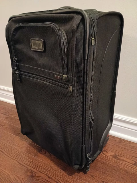 TUMI Alpha 20" Expandable International Carry On Wheeled Luggage. Style 22020DH. 2