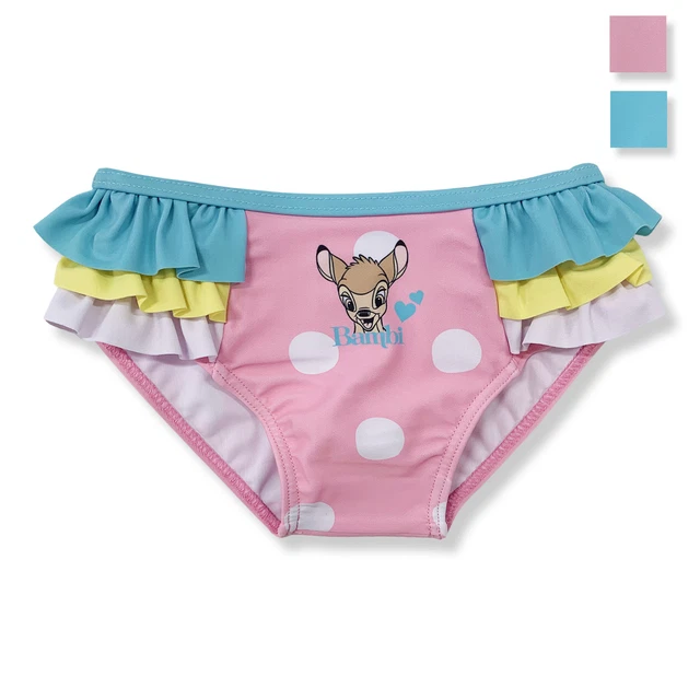 Costume da bagno slip mare per neonato bambina Disney Bambi per bimba 6148