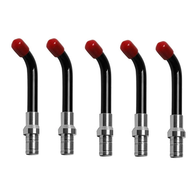 5x Dental Optic Fiber Guide Rod glass Tip for D8 LED Curing Light Lamp 8mm