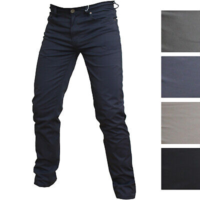 Pantalone uomo cotone sottile leggero estivo gamba dritta modello jeans colorato
