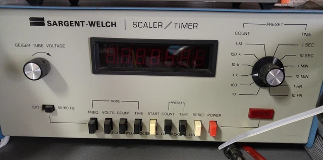 Scaler Counter SCALER RADIOATTIVITA CONTATORE geiger gamma radiation counter EUR 350 ...