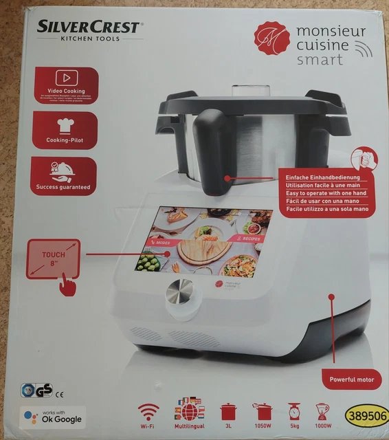 BROTECT - Screenprotector Voor SilverCrest Monsieur Cuisine Connect   Folie Beschermfolie Transparant 2 Stuks 750383479