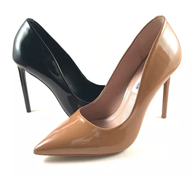 Steve Madden Vala Patent High Stiletto Pointed Toe Pump Choose Sz/Color