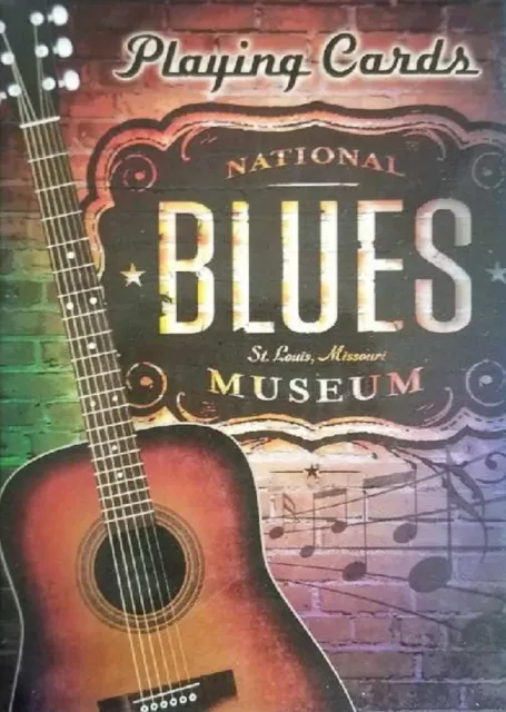 National Blues Museum St. Louis Missouri Souvenir Playing Cards
