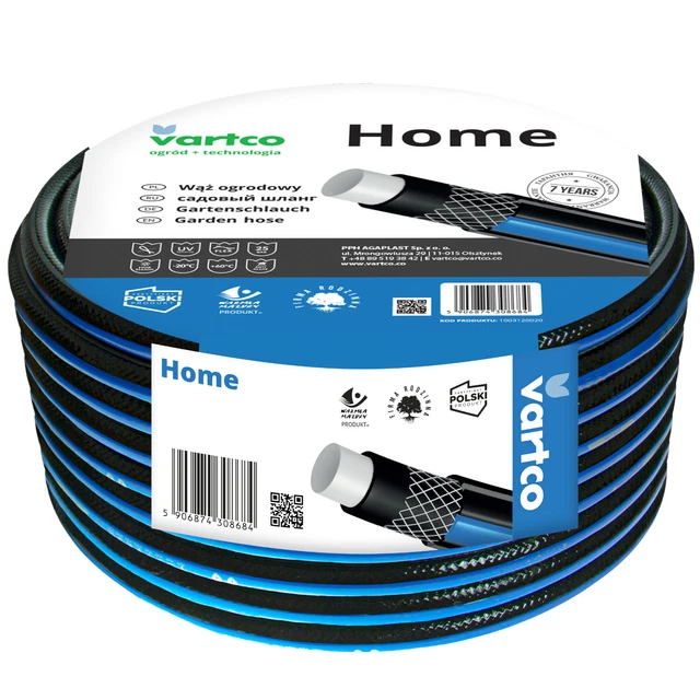 Tuyau d'Arrosage Flexible 1/2" Vartco Home 4 couches