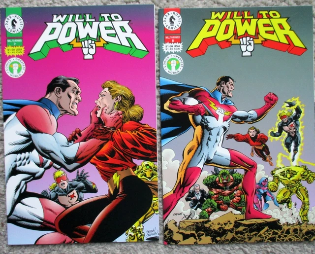 WILL TO POWER # 1 - 8 (Dark Horse Comics 1994 Series) Comics' Greatest World NM 5