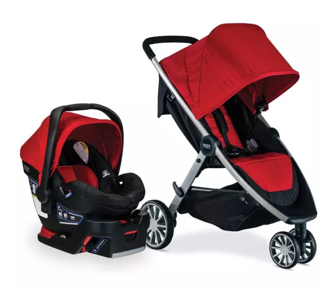 BRITAX B LIVELY STROLLER B Safe 35 Car Seat Travel System