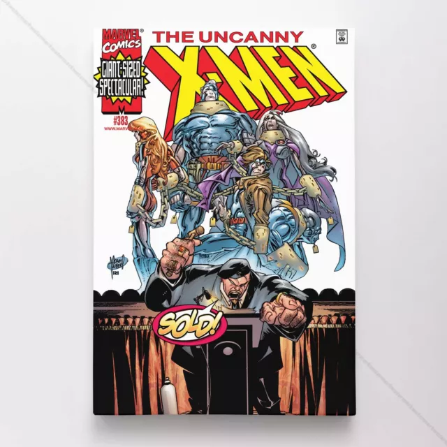 Uncanny X-Men Poster Canvas Vol 1 #383 Xmen Marvel Comic Book Art Print