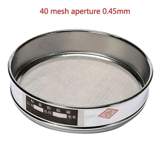 Kitchen Fine Sieve Colander Tool Stainless Steel Flour Oil Strainer Mesh Sifter