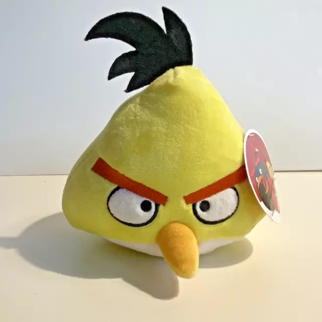 ROVIO 2021 Angry Birds Classic Plush 12.5cm/5" Yellow Bird Chuck NWT