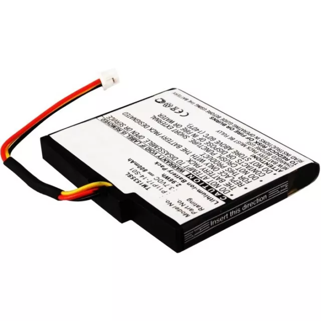 Batterie pour TomTom GO Live 1535 GO Live 1535M Via 1535T Via 1500 800mAh