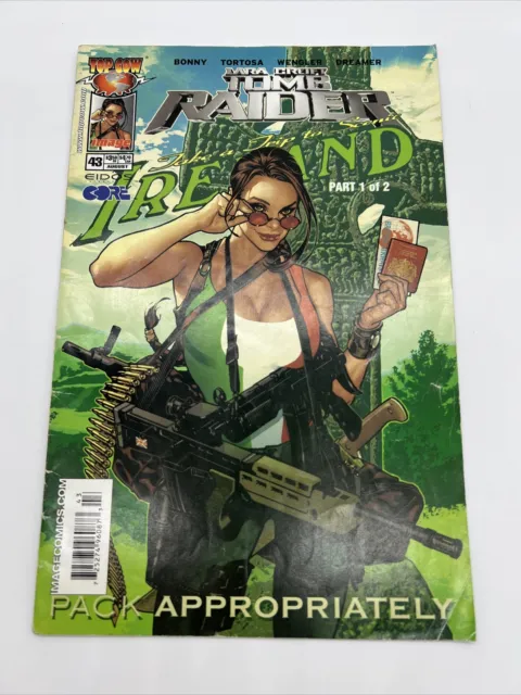 Lara Croft Tomb Raider #43 NM- 2004 Top Cow / Image Comics Adam Hughes Cover GGA