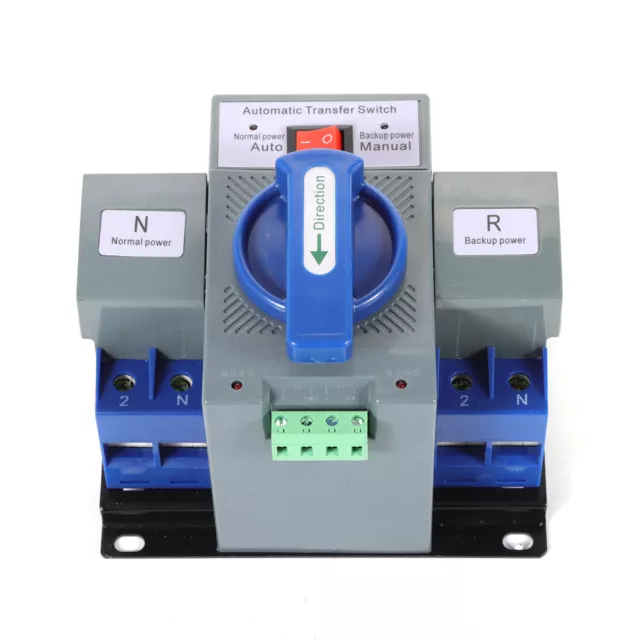 Dual Power Netzteil Automatic Transfer Switch 63A 2P Automatisch Transferschalte