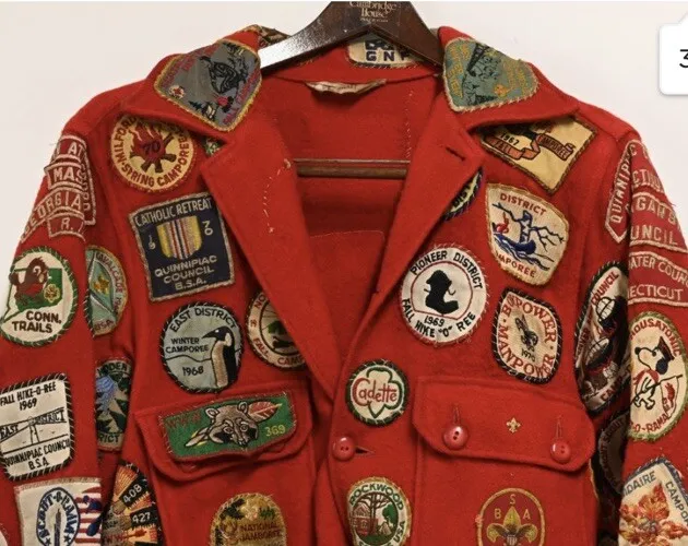 Early 1960’s Boy Scout patched Boy Scout Jacket  With OA Sash 3