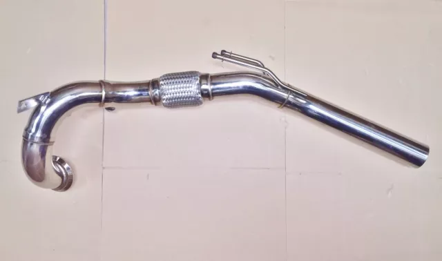 Downpipe Golf 7 GTI Hosenrohr 2,0l Turbo TSI Sportauspuff Golf 7 GTI