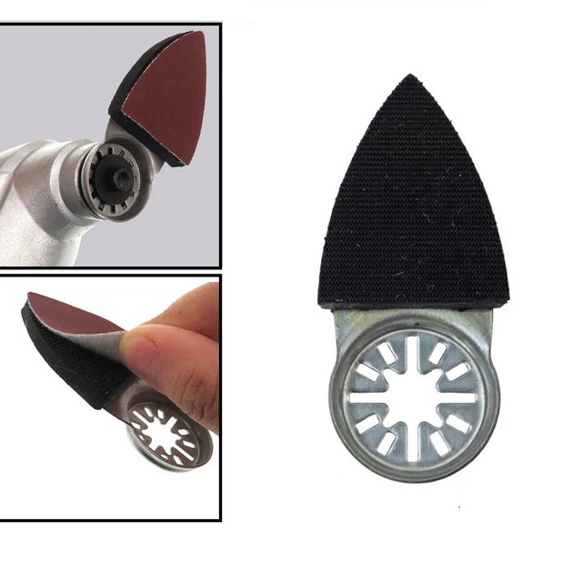 Strumento oscillante triangolo pad di carta abrasiva mola pad abrasivo pad abrasivo